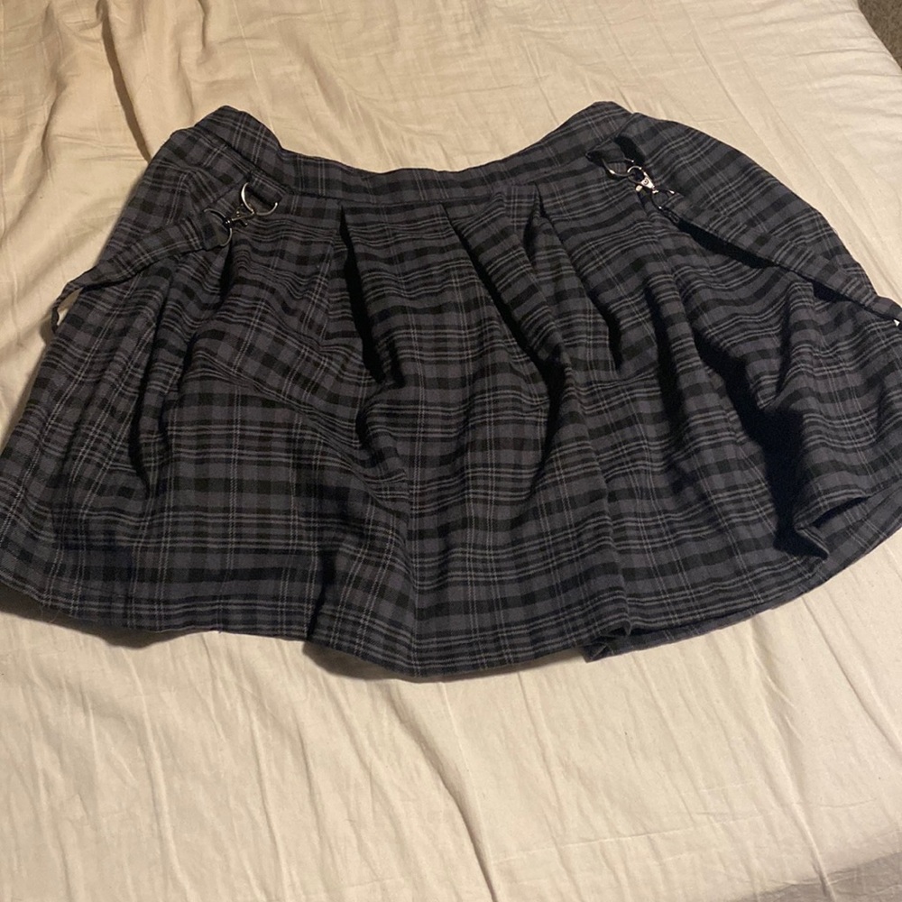 Hot Topic Skirt with Overalls, Size LG